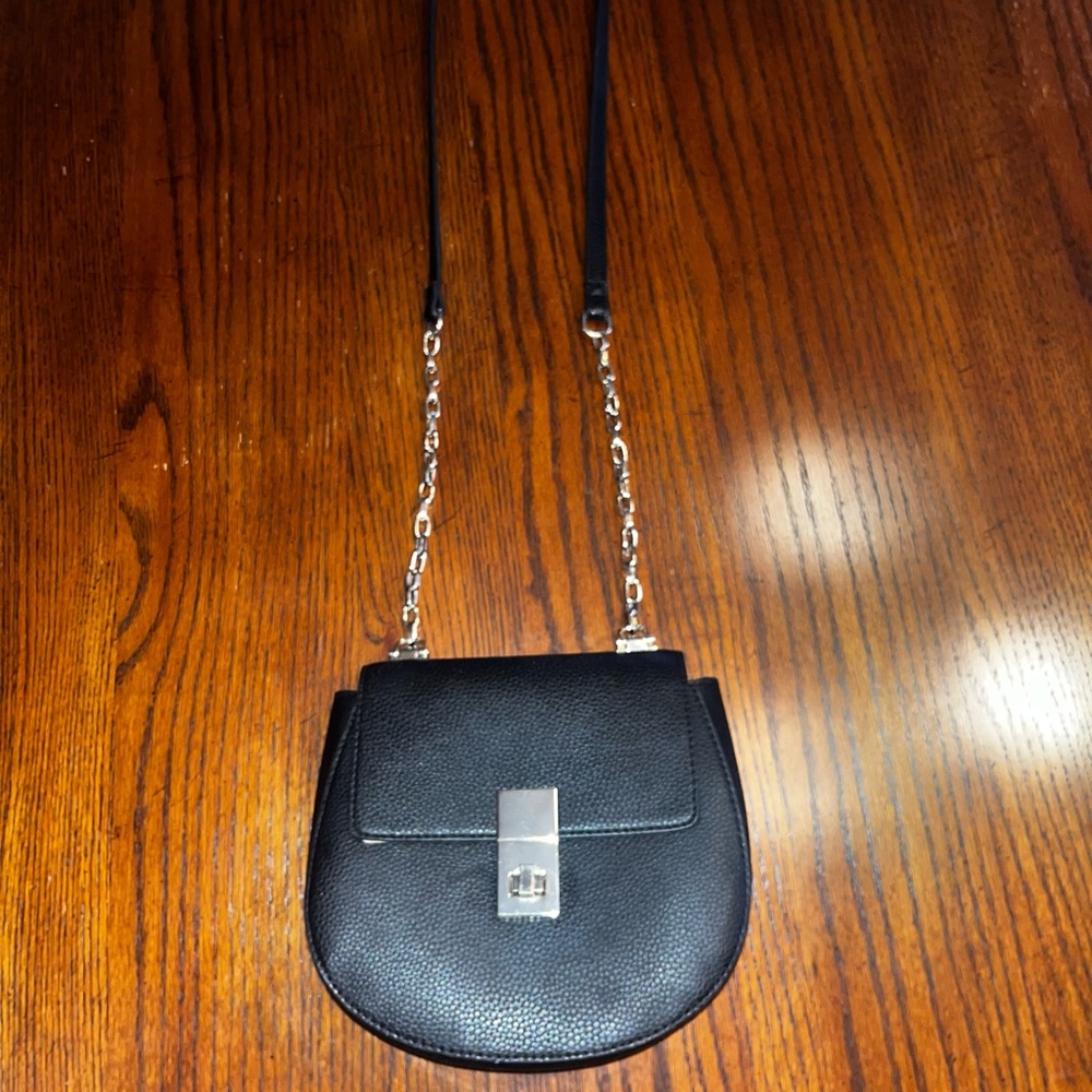 Black crossbody purse